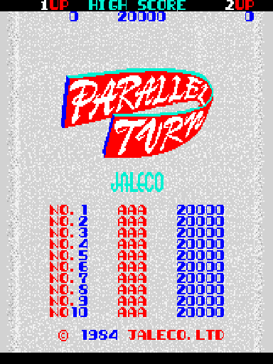 Parallel Turn Title Screen